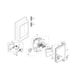 Lg Lnxs30866d 00 Bottom-mount Refrigerator Parts 