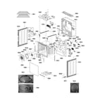 LG LSE4611ST/00 electric range parts | Sears PartsDirect