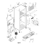 Looking for LG model LTCS24223W/05 top-mount refrigerator repair ...