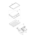 LG LTCS24223W/05 top-mount refrigerator parts | Sears PartsDirect