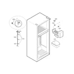 Looking for LG model LTCS24223W/05 top-mount refrigerator repair
