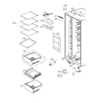 Kenmore 79551839412 side-by-side refrigerator parts | Sears PartsDirect