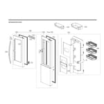 LG LSXC22396S/00 side-by-side refrigerator parts | Sears PartsDirect