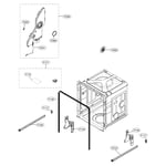 LG LDF5545BD/00 dishwasher parts | Sears PartsDirect