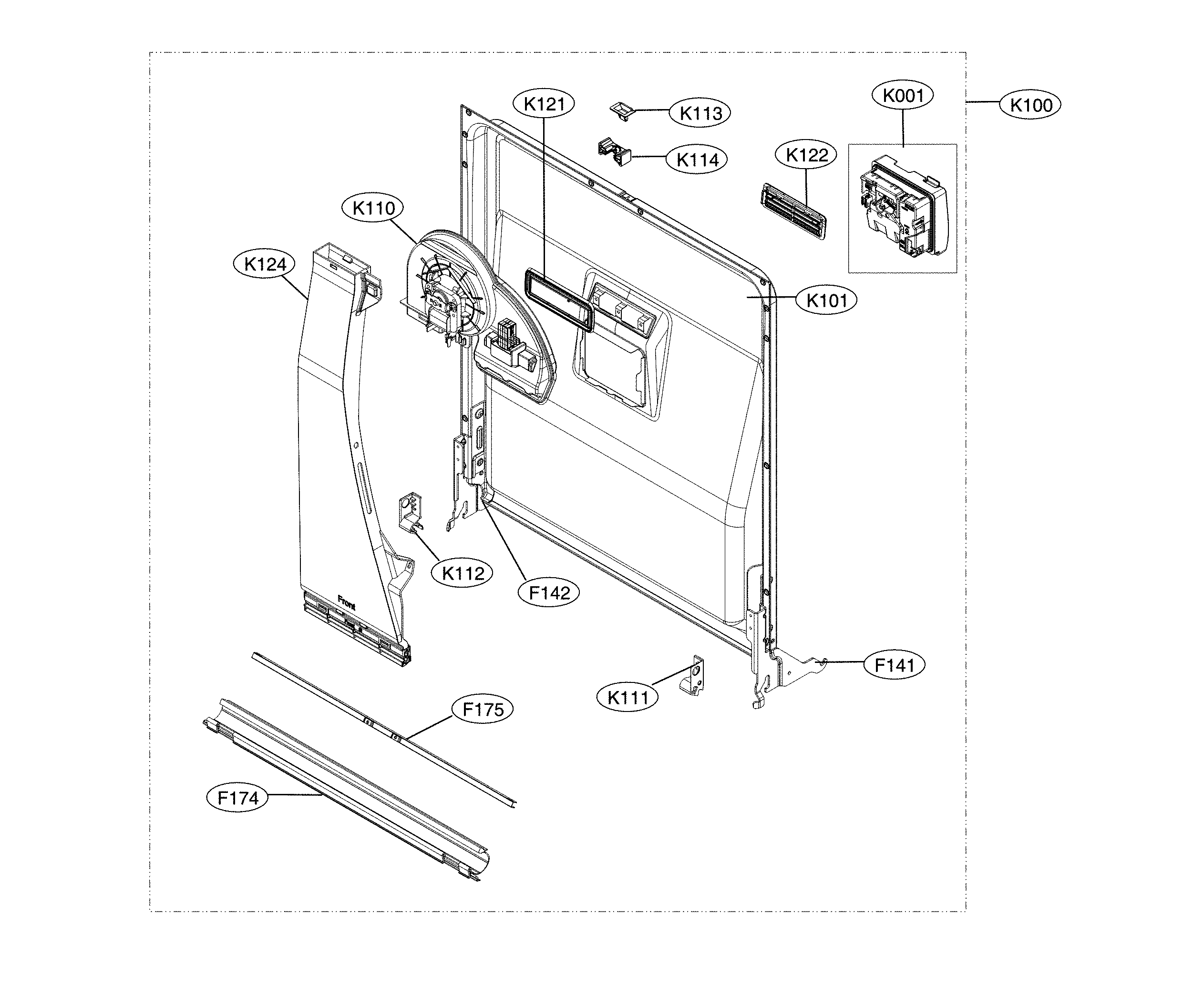 lg dishwasher ldp6797st