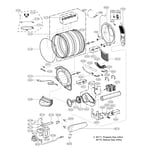 LG DLGX4371W/00 dryer parts | Sears PartsDirect