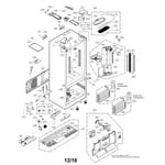 LG LFXC24726S/03 bottom-mount refrigerator parts | Sears PartsDirect