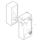 LG LFXS30766D/01 bottom-mount refrigerator parts | Sears PartsDirect