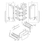 LG LFCS25426D/00 bottom-mount refrigerator parts | Sears PartsDirect