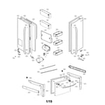 LG LFX28968ST/06 bottom-mount refrigerator parts | Sears PartsDirect