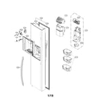 LG LSXS26326S/02 side-by-side refrigerator parts | Sears PartsDirect