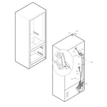 LG LFXS26973D/00 bottom-mount refrigerator parts | Sears PartsDirect