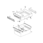 LG LFC22770ST/03 bottom-mount refrigerator parts | Sears PartsDirect