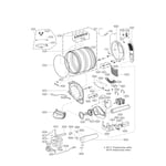 LG DLGX3701V/00 dryer parts | Sears PartsDirect