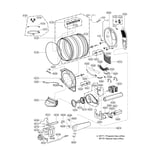 LG DLGX3701W/00 dryer parts | Sears PartsDirect
