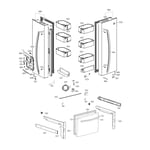 LG LFDS22520S/01 bottom-mount refrigerator parts | Sears PartsDirect