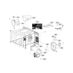 LG LMC2075ST/00 countertop microwave parts | Sears PartsDirect