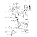 LG DLE7300WE/00 dryer parts Sears PartsDirect