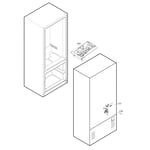 LG LFCS22520S/01 bottom-mount refrigerator parts | Sears PartsDirect