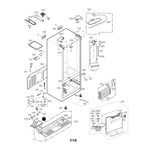 LG LFDS22520S/00 bottom-mount refrigerator parts | Sears PartsDirect