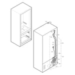 LG LRFXC2406S/00 bottom-mount refrigerator parts | Sears PartsDirect