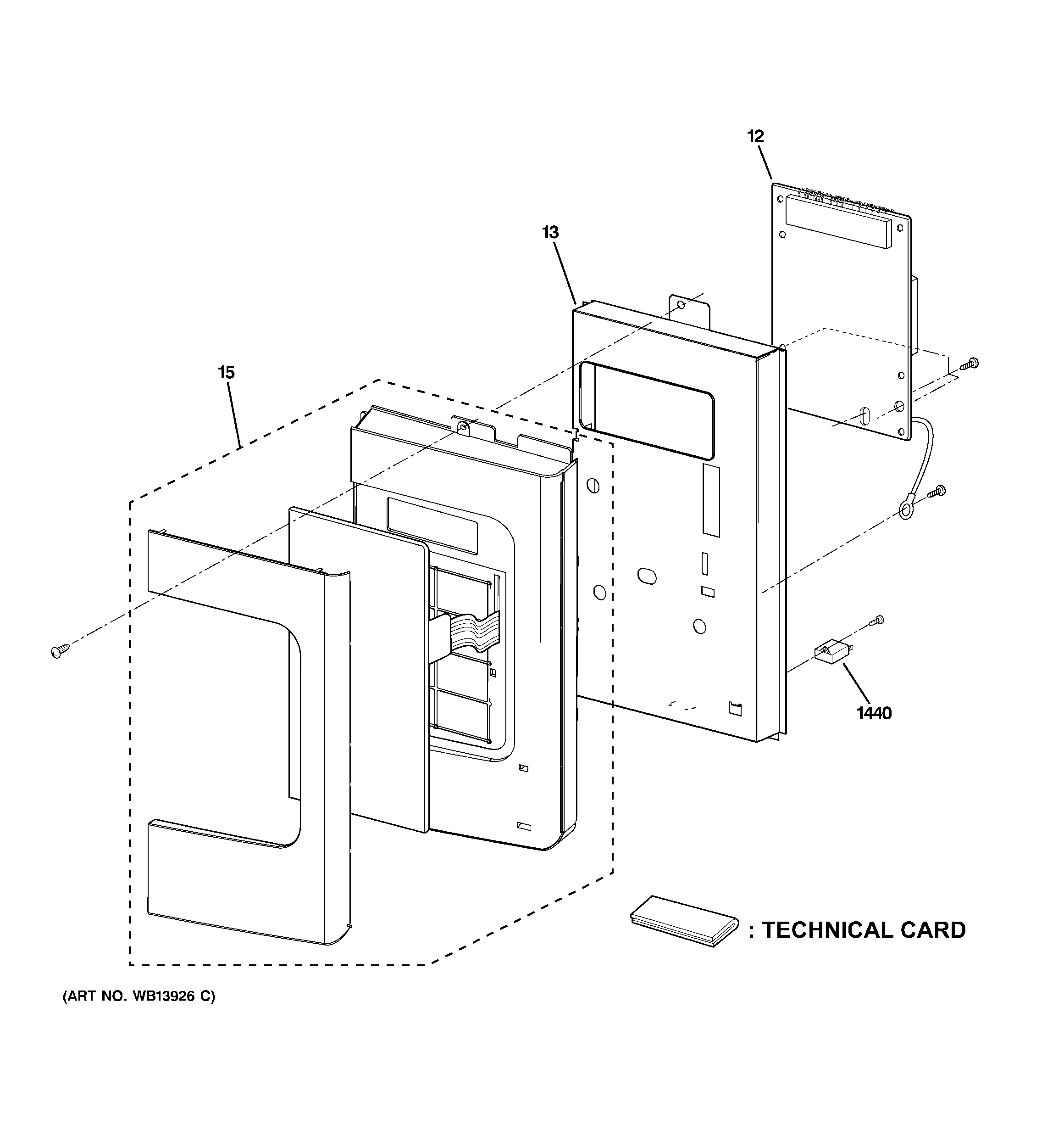 Ge Model Jnm1541sm5ss Microwave Hood Combo Genuine Parts