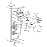 GE TPX24BIBGWW sidebyside refrigerator parts Sears PartsDirect