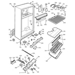 GE PTC22SBMARBS top-mount refrigerator parts | Sears PartsDirect
