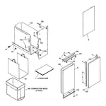 GE ZCG3500DSS-01 trash compactor parts | Sears PartsDirect