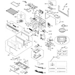 GE JVM1440WH01 microwave/hood combo parts | Sears PartsDirect