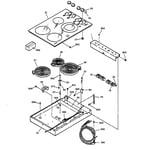 Looking for GE model JP350WA2WW electric cooktop repair & replacement