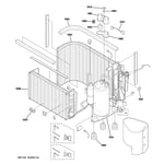 GE AJCH12DCBM1 room air conditioner parts | Sears PartsDirect