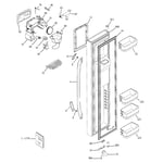 Looking for GE model GSS25QGTAWW sidebyside refrigerator repair & replacement parts?