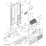 GE BSS25JFTGWW side-by-side refrigerator parts | Sears PartsDirect