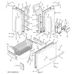 GE PFSS5NJWASS bottom-mount refrigerator parts | Sears PartsDirect