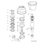 GE GFC701F-01 garbage disposal parts | Sears PartsDirect