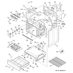 GE JB400DP1BB electric range parts | Sears PartsDirect