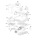 GE ZV950SD4SS range hood parts Sears PartsDirect