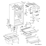 GE GTS16GBSDRWW top-mount refrigerator parts | Sears PartsDirect