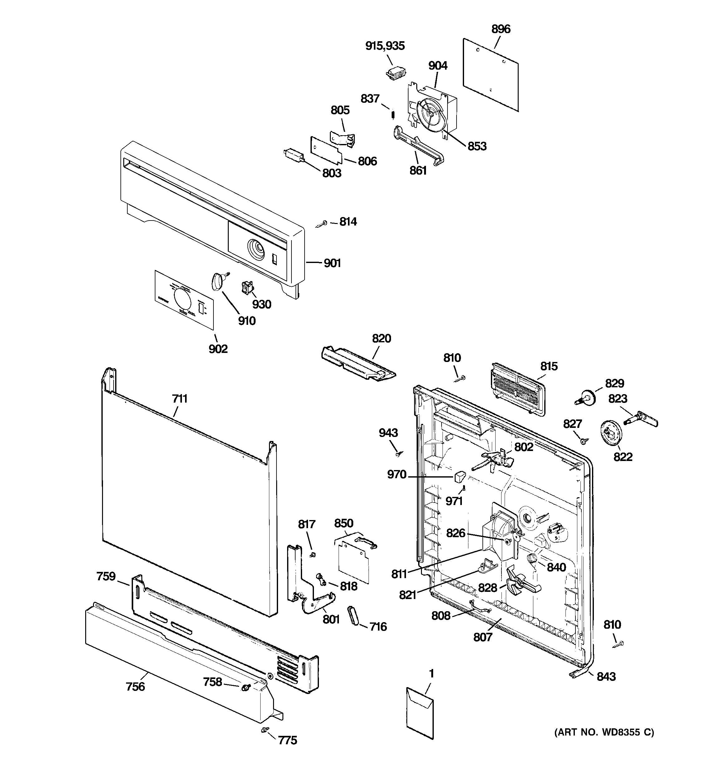 29 Hotpoint Dishwasher Parts Diagram - Wiring Database 2020