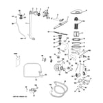 Looking for GE model GLDA696P02SS dishwasher repair & replacement parts?