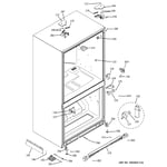 GE PFCS1PJZDSS bottom-mount refrigerator parts | Sears PartsDirect