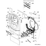 GE PFDS455EL1MG dryer parts Sears PartsDirect