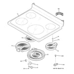 ge cafe cooktop parts