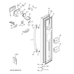 GE PSE26KSEEESS side-by-side refrigerator parts | Sears PartsDirect