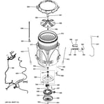 GE GTWS8350H1WS washer parts | Sears PartsDirect