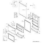 GE GTH21KBXABB top-mount refrigerator parts | Sears PartsDirect