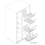 GE PSS26LGSCCC side-by-side refrigerator parts | Sears PartsDirect