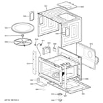 GE JT3800DH3BB wall oven/microwave combo parts Sears Parts Direct