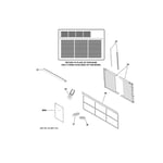 GE AEW08LVL1 room air conditioner parts | Sears PartsDirect